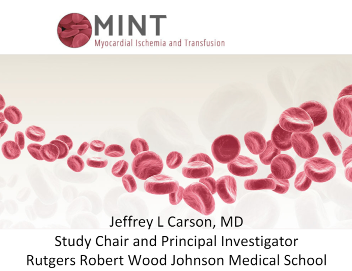 MINT: Myocardial Ischemia and Transfusion