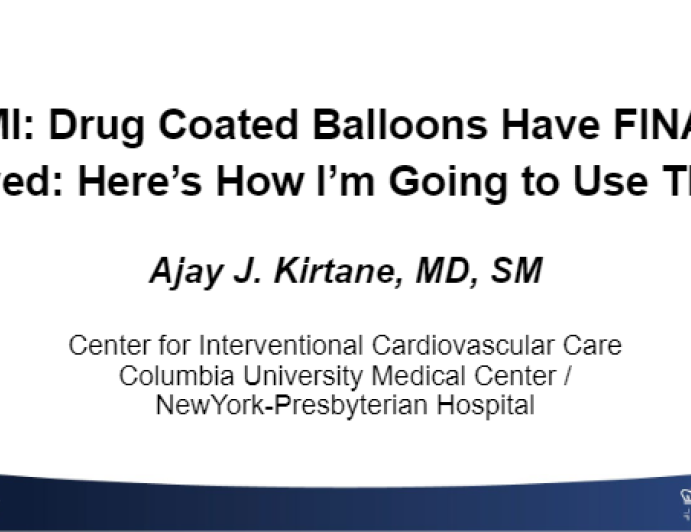 ICYMI: Drug Coated Balloons Have FINALLY Arrived: Here’s How I’m Going to Use Them!