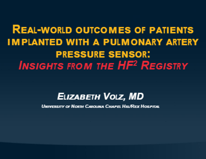 Real-world outcomes of patients implanted with a pulmonary artery pressure sensor: Insights from the HF2 Registry