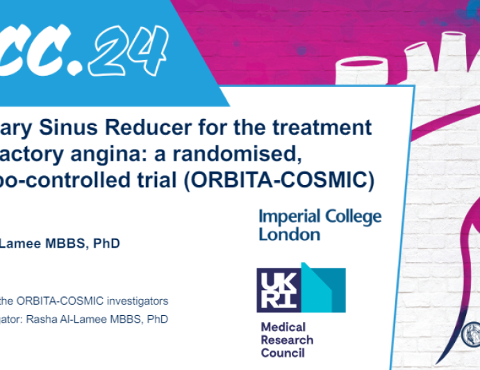 Coronary Sinus Reducer for the treatment of refractory angina: a randomised, placebo-controlled trial (ORBITA-COSMIC)