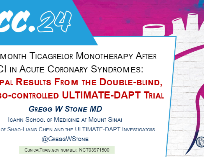 Principal Results From the Double-blind, Placebo-controlled ULTIMATE-DAPT Trial