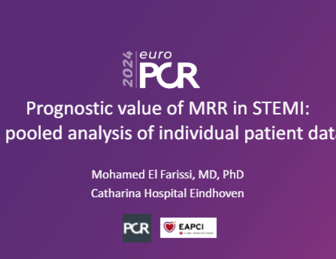 Prognostic value of MRR in STEMI: a pooled analysis of individual patient data