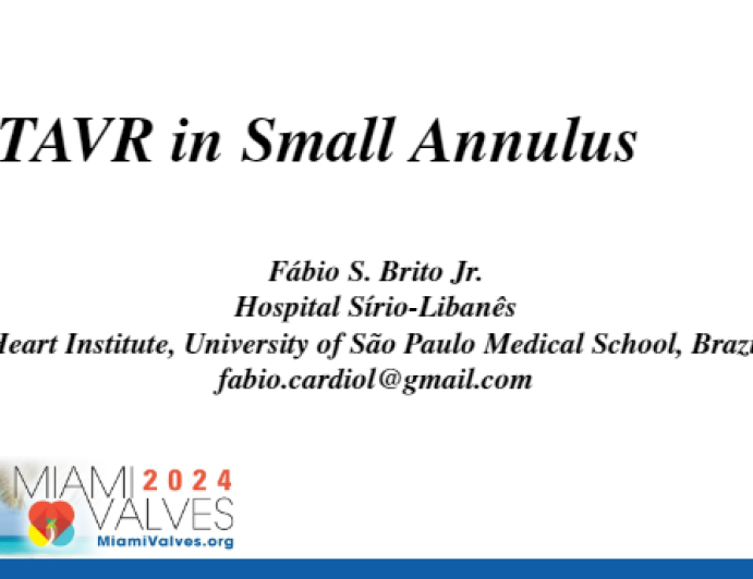 TAVR in Small Annulus