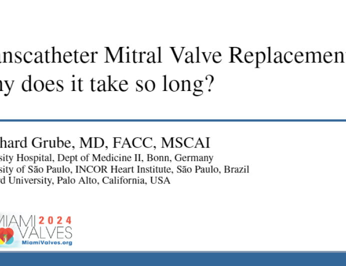 Transcatheter Mitral Valve Replacement. Why does it take so long?