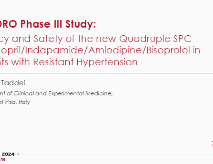 QUADRO Phase III Study: Efficacy and Safety of the new Quadruple SPC Perindopril/Indapamide/Amlodipine/Bisoprolol in Patients with Resistant Hypertension