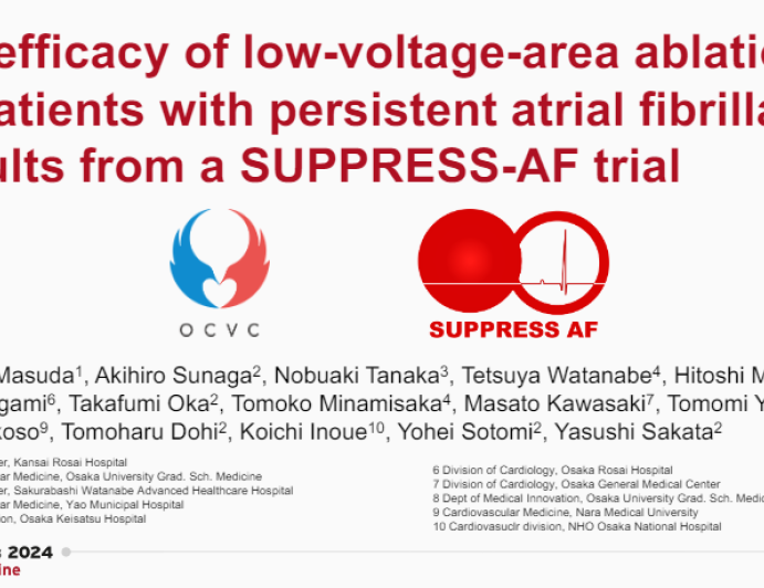 The efficacy of low-voltage-area ablation in patients with persistent atrial fibrillation: Results from a SUPPRESS-AF trial