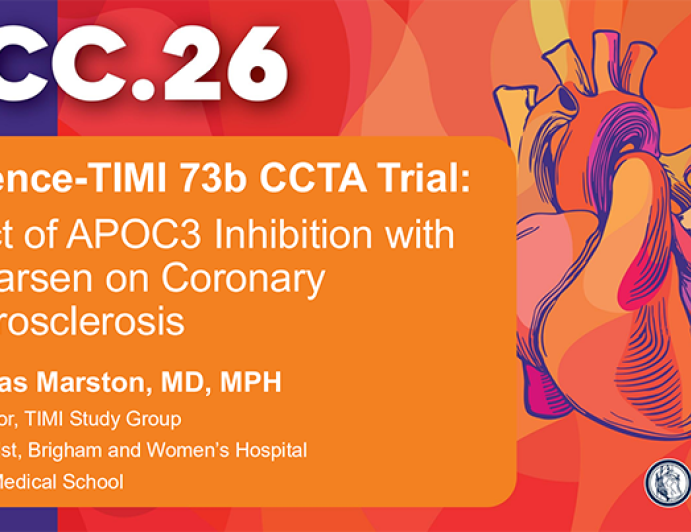 Essence-TIMI 73b CCTA Trial: Effect of APOC3 Inhibition with  Olezarsen on Coronary Atherosclerosis