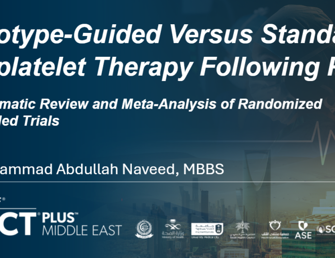 Genotype-Guided Versus Standard Antiplatelet Therapy Following PCI ...