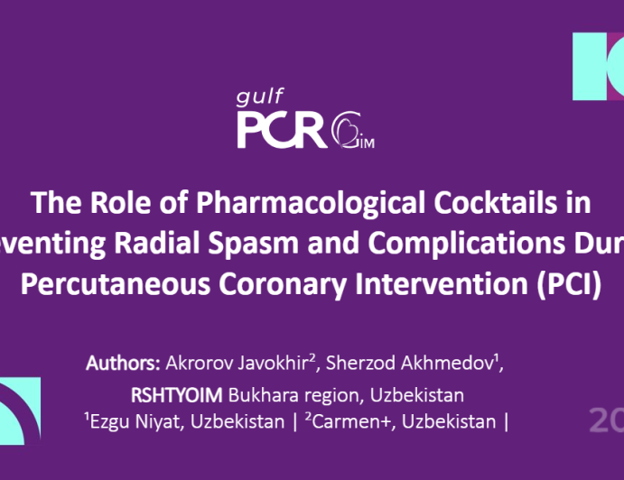 The Role of Pharmacological Cocktails in Preventing Radial Spasm and ...