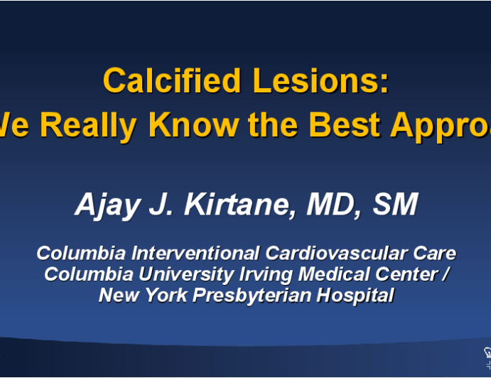 Management of the Calcified Lesion: Do We Really Know the Best Approach?