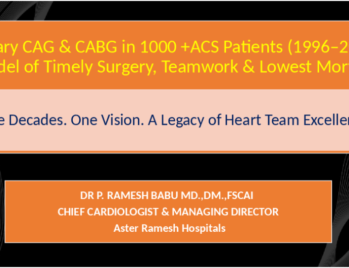 Primary CAG & CABG in 1000 +ACS Patients (1996–2025) A Model of Timely Surgery, Teamwork & Lowest Mortality