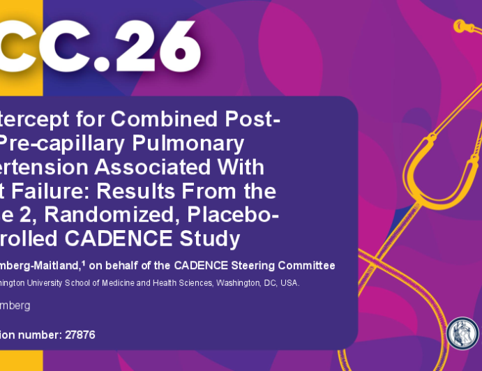 Sotatercept for Combined Post- and Pre-capillary Pulmonary Hypertension Associated With  Heart Failure: Results From the Phase 2, Randomized, Placebo-Controlled CADENCE Study