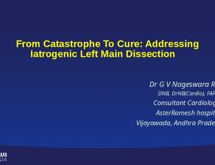 From Catastrophe To Cure: Addressing Iatrogenic Left Main Dissection
