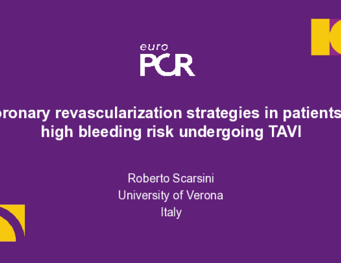 Coronary revascularisation strategies in high-bleeding risk patients ...