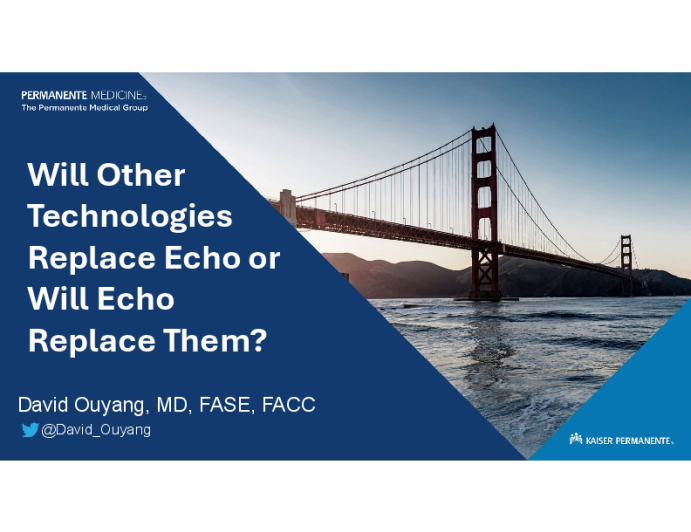 Will Other Technologies Replace Echo or Will Echo Replace Them?