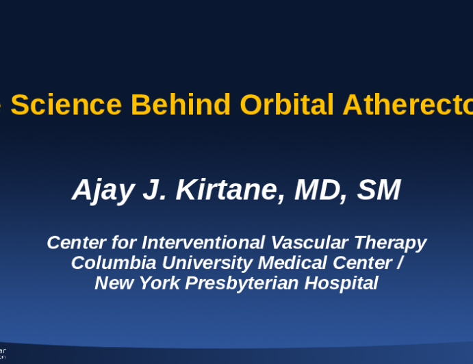 The Science Behind Orbital Atherectomy