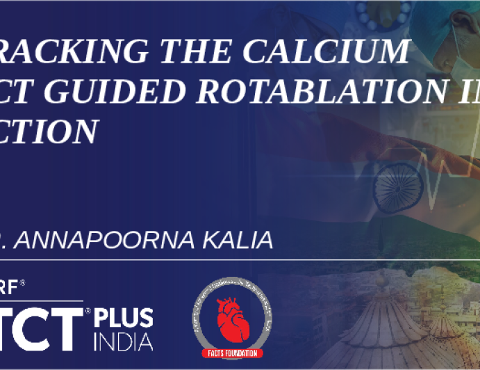 Cracking The Calcium OCT Guided Rotablation in Action