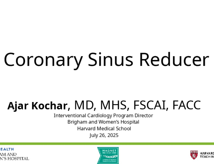Coronary Sinus Reducer