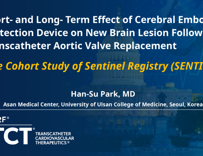 Short- and Long-Term Effect of Cerebral Embolic Protection Device on New Brain Lesions Following Transcatheter Aortic-Valve Replacement: The Sentinel Registry (Sentinel)