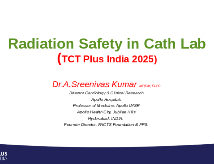 Radiation Safety in Cath Lab