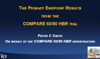 The Primary Endpoint Results from the COMPARE 60/80 HBR Trial: A Randomized Controlled Multi-Center Trial Comparing Ultrathin With Thin Strut Stents in High Bleeding Risk Patients With an Abbreviated DAPT Duration