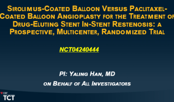 Sirolimus-Coated Balloon Versus Paclitaxel-Coated Balloon for the Treatment of Drug-Eluting Stent In-Stent Restenosis: A Prospective, Multicenter, Randomized Trial