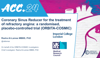 Coronary Sinus Reducer for the treatment of refractory angina: a randomised, placebo-controlled trial (ORBITA-COSMIC)