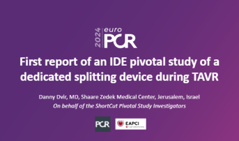 First report of an IDE pivotal study of a dedicated splitting device during TAVR