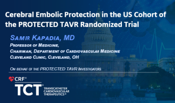 Cerebral Embolic Protection in the US Cohort of the PROTECTED TAVR Trial