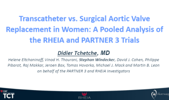 Transcatheter vs. Surgical Aortic Valve Replacement in Women: A Pooled Analysis of the RHEIA and PARTNER 3 Trials