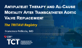 Antiplatelet Therapy and All-Cause Mortality After Transcatheter Aortic Valve Replacement: The TRITAVI Registry