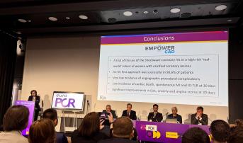 IVL Effective in Severely Calcified Lesions, Especially in Women