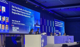 Solid, Early Surgical Results With Polymer Mitral Valve