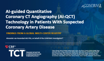 Artificial-Intelligence Enabled Quantitative CT Assessment of Atherosclerosis and Major Adverse Events: The Multi-Center International CONFIRM2 Registry