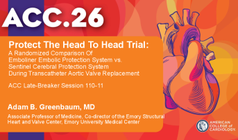Protect The Head To Head Trial: A Randomized Comparison Of Emboliner Embolic Protection System vs. Sentinel Cerebral Protection System During Transcatheter Aortic Valve Replacement