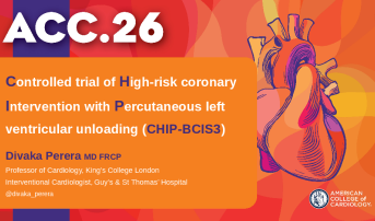 Controlled trial of High-risk coronary Intervention with Percutaneous left ventricular unloading (CHIP-BCIS3)