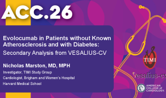 Evolocumab in Patients without Known Atherosclerosis and with Diabetes: Secondary Analysis from VESALIUS-CV