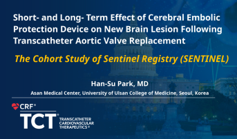 Short- and Long-Term Effect of Cerebral Embolic Protection Device on New Brain Lesions Following Transcatheter Aortic-Valve Replacement: The Sentinel Registry (Sentinel)