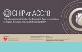 CHIP at ACC 2018