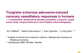 Ticagrelor Enhances Adenosine-induced Coronary Vasodilatory Responses in Humans—a Randomised, Double-Blind, Placebo-Controlled, Crossover, Single Centre Study Using...