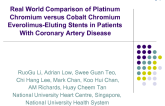 Real-World Comparison Of Clinical Outcomes Of Patients Who Received New Generation Platinum Chromium Everolimus-Eluting Stent Versus Cobalt Chromium Everolimus-Eluting Stent