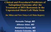 Impact of Initial Procedure and Revascularization Strategy on the Treatment of Drug-Eluting Stent Restenosis Following Unprotected Distal Left Main PCI: the Milan and...