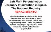 Left Main Percutaneous Coronary Intervention in Spain. The National Registry RENACIMIENTO.