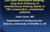 Left Main Bifurcation Stenting: Long Term Followup of Simultaneous Kissing Stents in 140 Consecutive, Unselected Patients