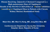 Objectives: The purpose of this study was to determine the functional impact of cilostazol in patients with chronic kidney disease (CKD) undergoing hemodialysis.