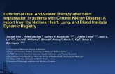 Duration of Dual Antiplatelet Therapy After Drug-Eluting Stent Implantation in Patients with Chronic Kidney Disease: A Report From the National Heart, Lung, and Blood...