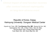 Clinical impact of renal function recovery after contrast induced nephropathy on long-term adverse event.
