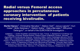 Radial versus Femoral access approaches in percutaneous coronary intervention of patients receiving bivalirudin. On behalf of the EUROVISION Investigators. Martial Hamon,...