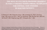 The Role of Pull-Back Pressure Gradient in Percutaneous Transluminal Angioplasty for Central Vein stenosis in Dialysis Patients