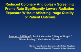 Reduced Coronary Angioplasty Screening Frame Rate Significantly Lowers Radiation Exposure Without Affecting Image Quality or Patient Outcome